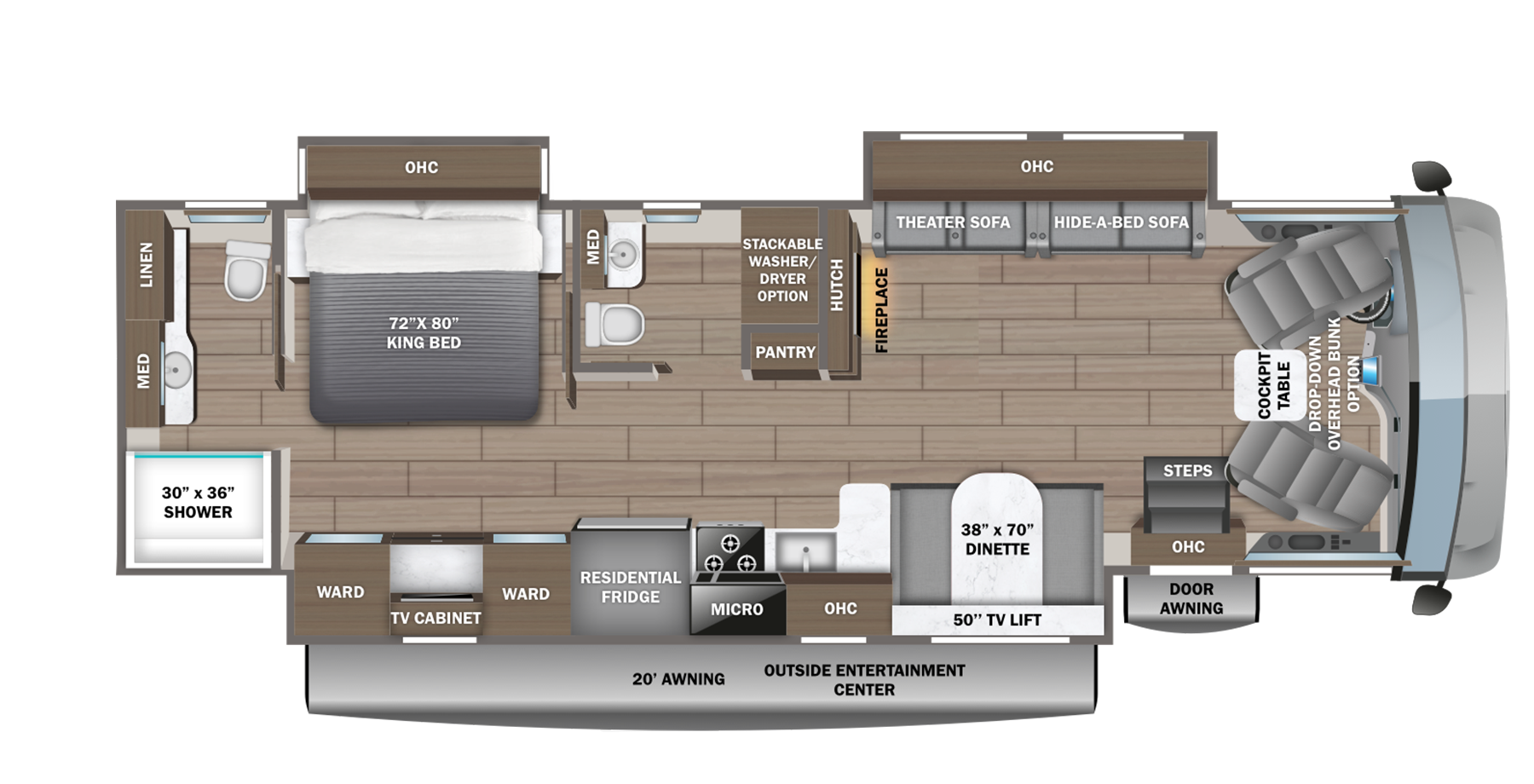 2027 Jayco Precept 36C, $ 189,990