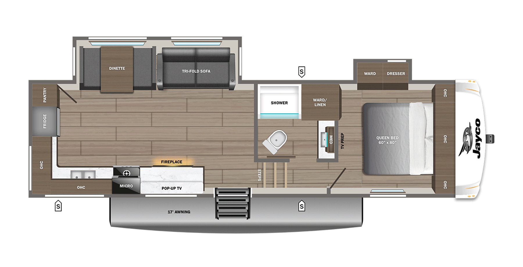 2027 Jayco Eagle SLE 28RKS, $ 57,143