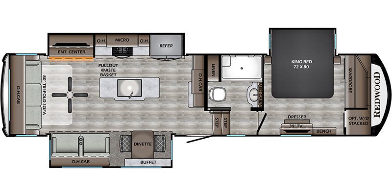 2023 CrossRoads Redwood RW3401RL, $ 105,000