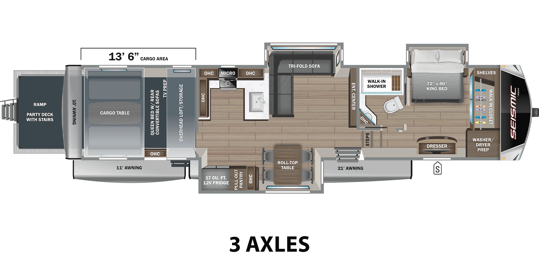 2026 Jayco Seismic 399, $ 109,995