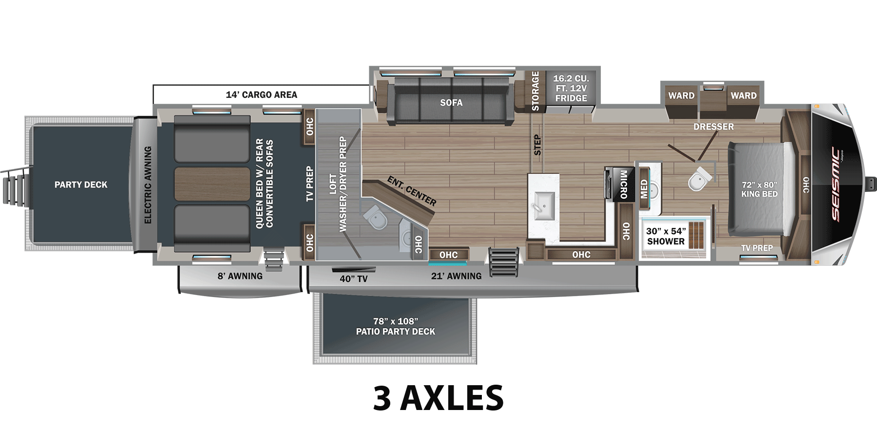 2026 Jayco Seismic 413, $ 112,995