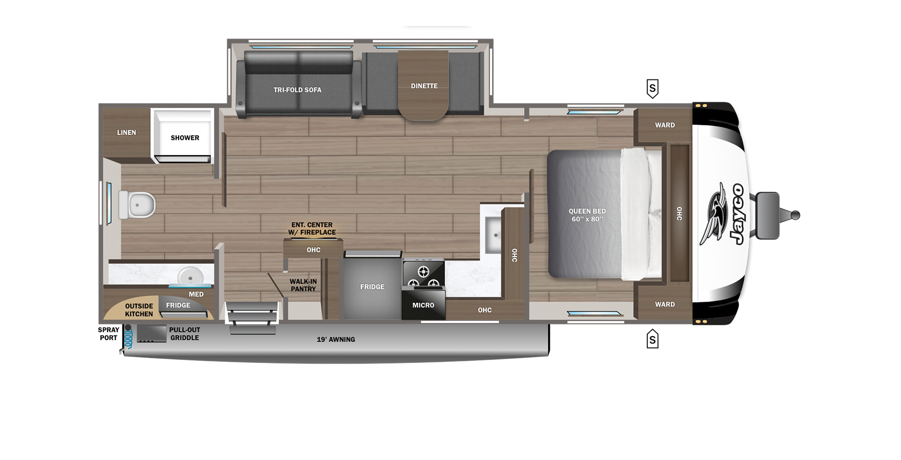 2027 Jayco Jay Feather 25RB, $ 55,373