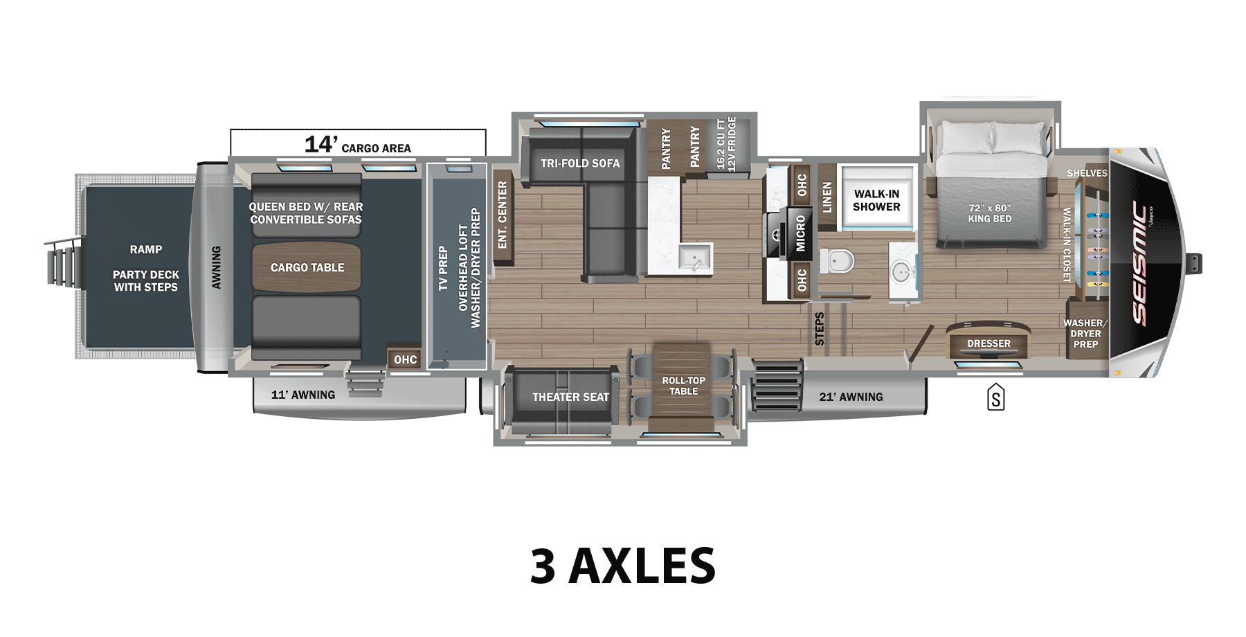 2026 Jayco Seismic 395, $ 99,999