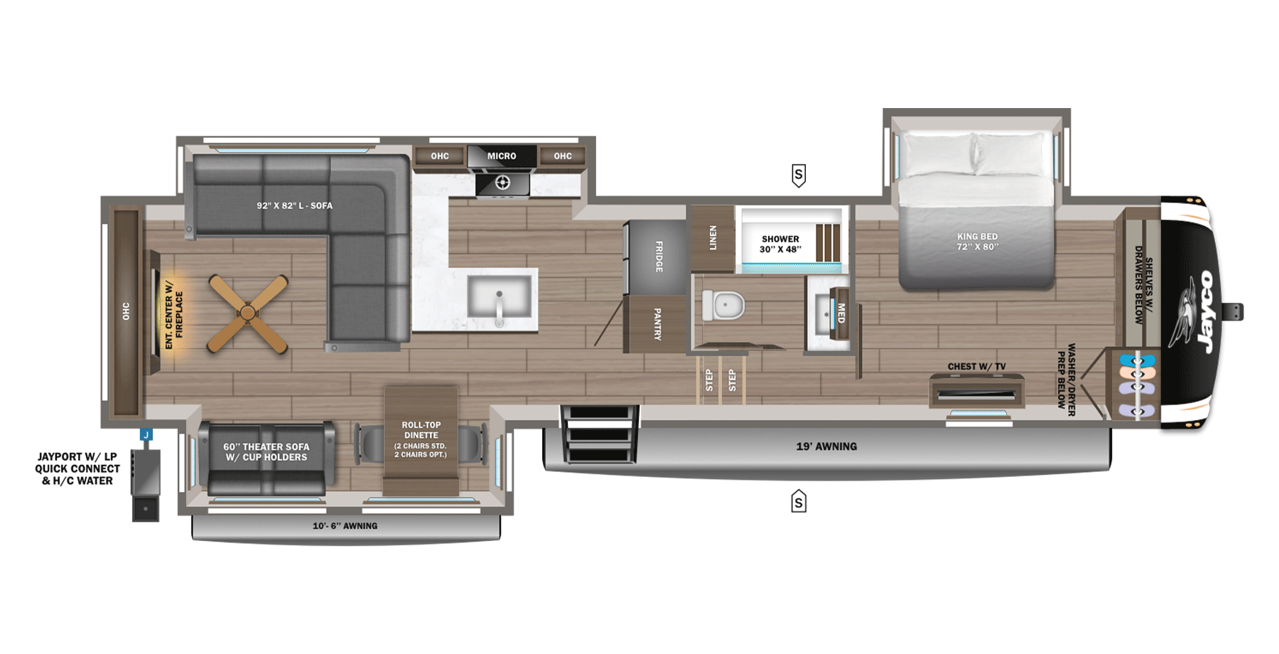 2026 Jayco Eagle 335LSTS, $ 64,999
