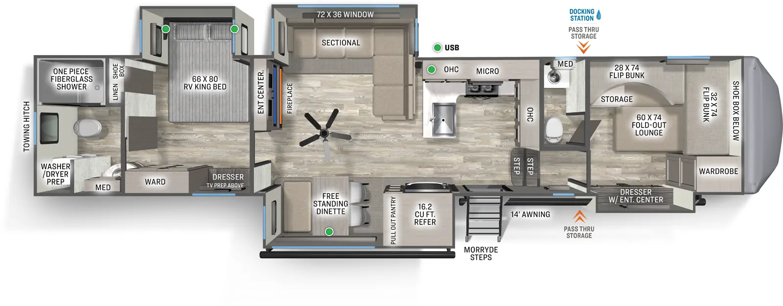 2026 Forest River Sandpiper 3710HBFB, $ 74,999