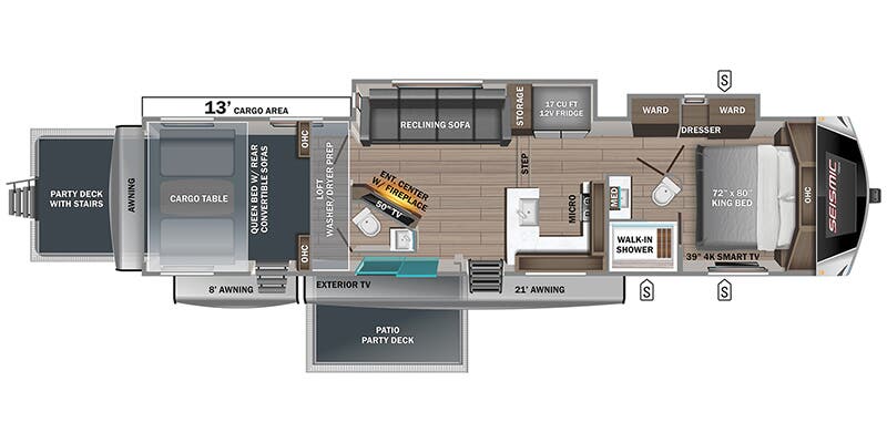 2025 Jayco Seismic Luxury Series 4113, $ 109,995