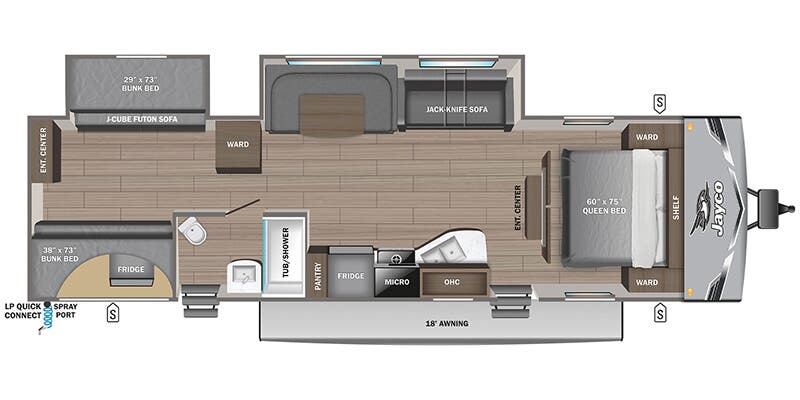 2026 Jayco Jay Flight SLX 321BDS, $ 36,293