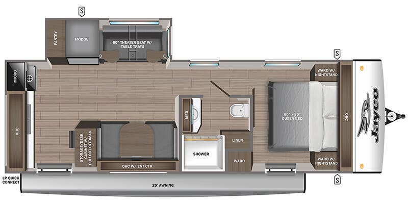 2025 Jayco Jay Feather 23RK, $ 34,749