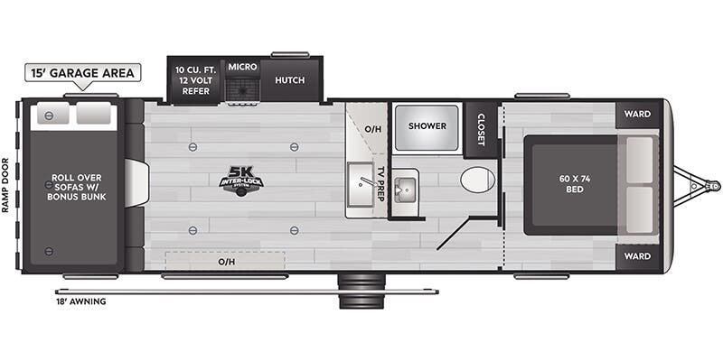 2026 Keystone Raptor Carbon Aluminum 30WFO, $ 37,990