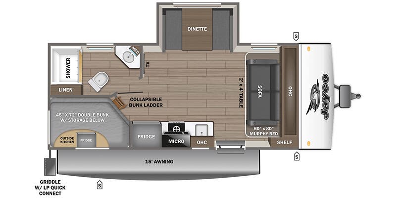 2026 Jayco Jay Feather Air 19MBS, $ 29,999