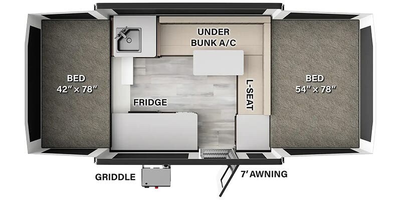 2026 Forest River Rockwood Freedom 1640FT, $ 15,999