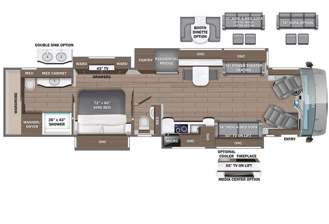 2026 Entegra Coach Anthem 44V, $ 559,997
