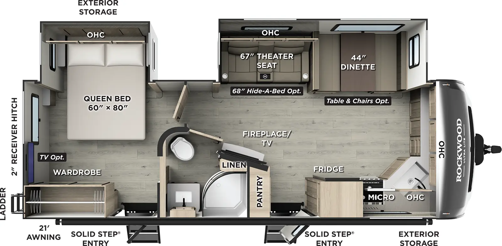 2026 Forest River Rockwood Ultra Lite 2608BS, $ 47,990