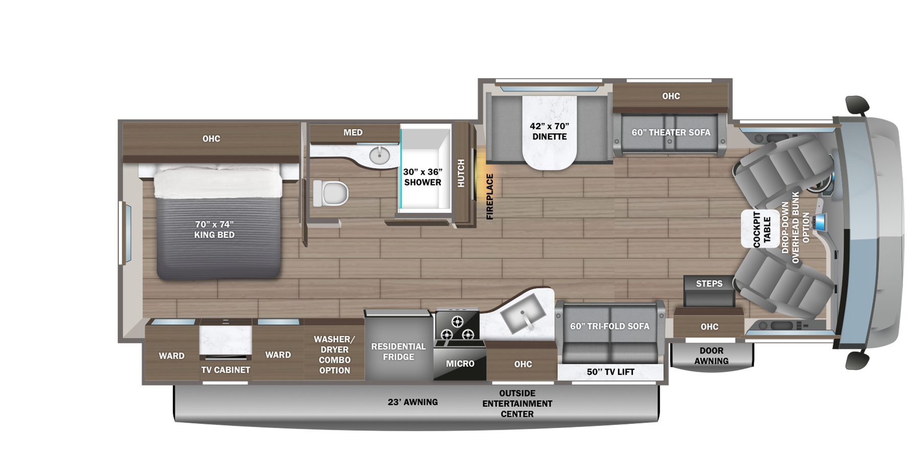 2027 Jayco Precept 34G, $ 179,995
