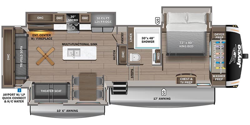 2027 Jayco Eagle 321RSTS, $ 82,977