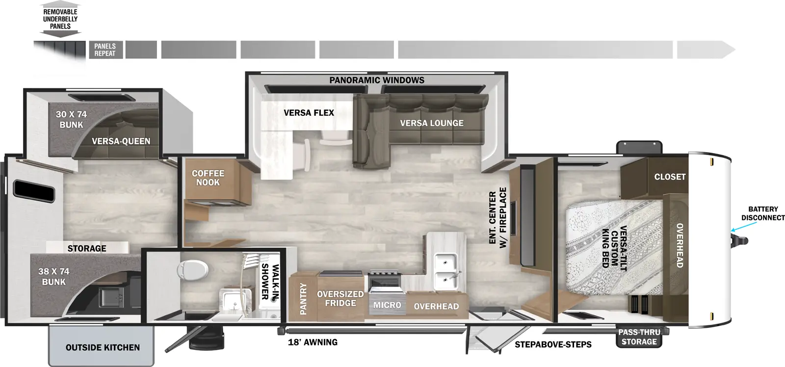 2026 Forest River Salem 32BHDS, $ 35,999