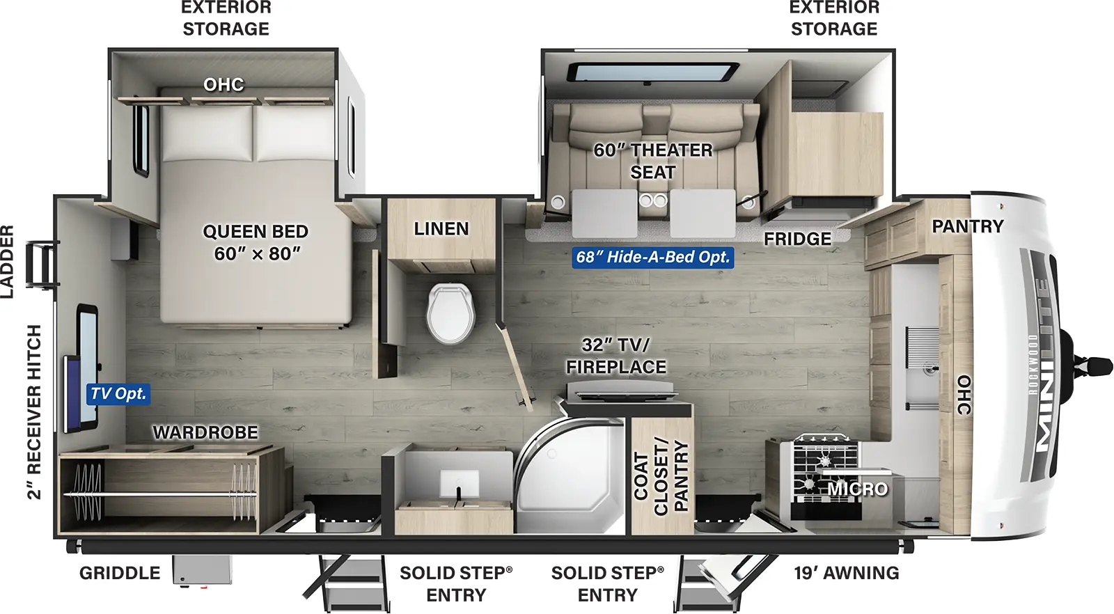 2025 Forest River Rockwood Mini Lite 2516S, $ 35,999