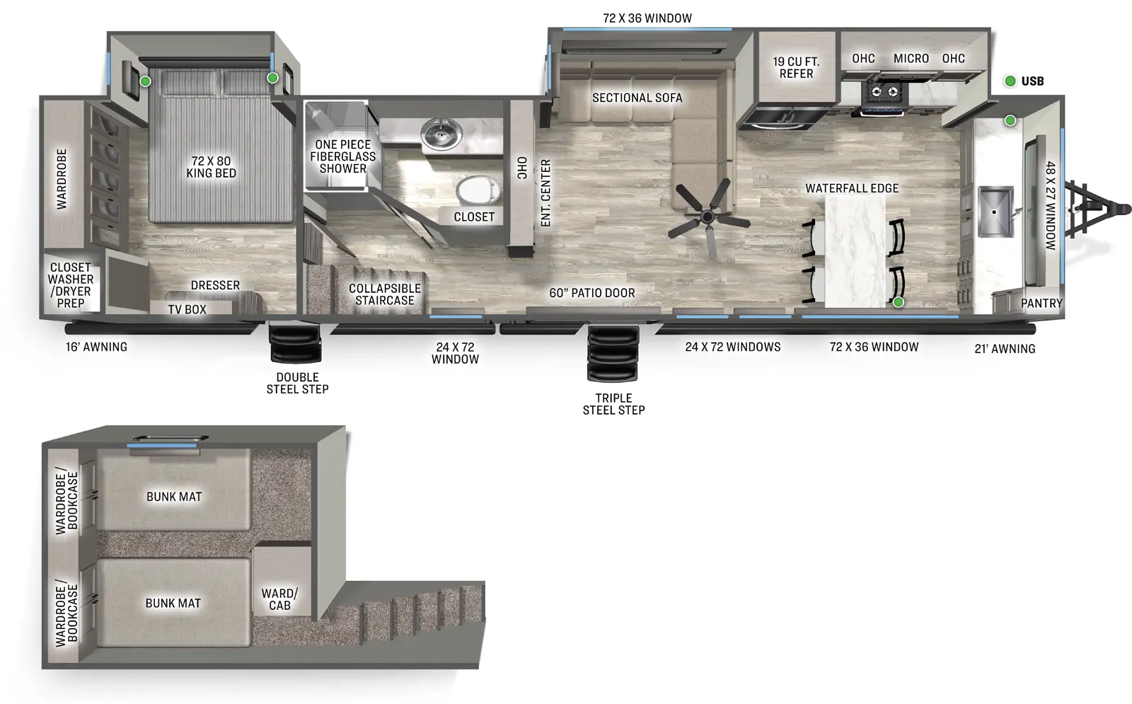 2026 Forest River Sandpiper Destination 422FKL, $ 67,999