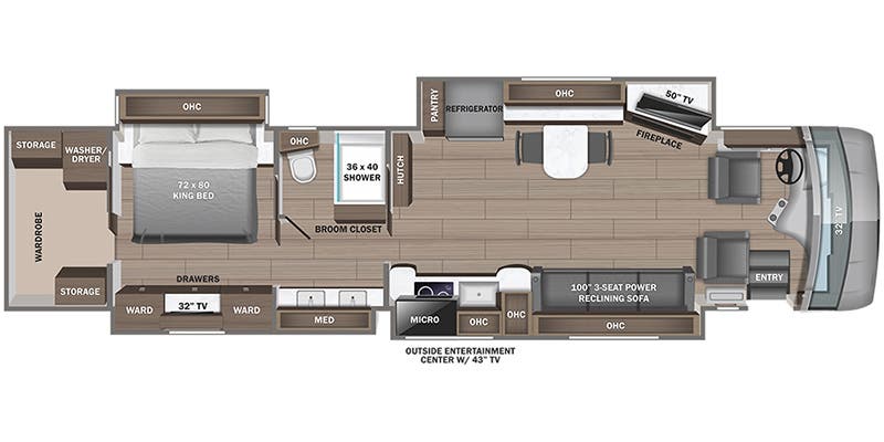 2024 Entegra Coach Cornerstone 45Z, $ 559,999