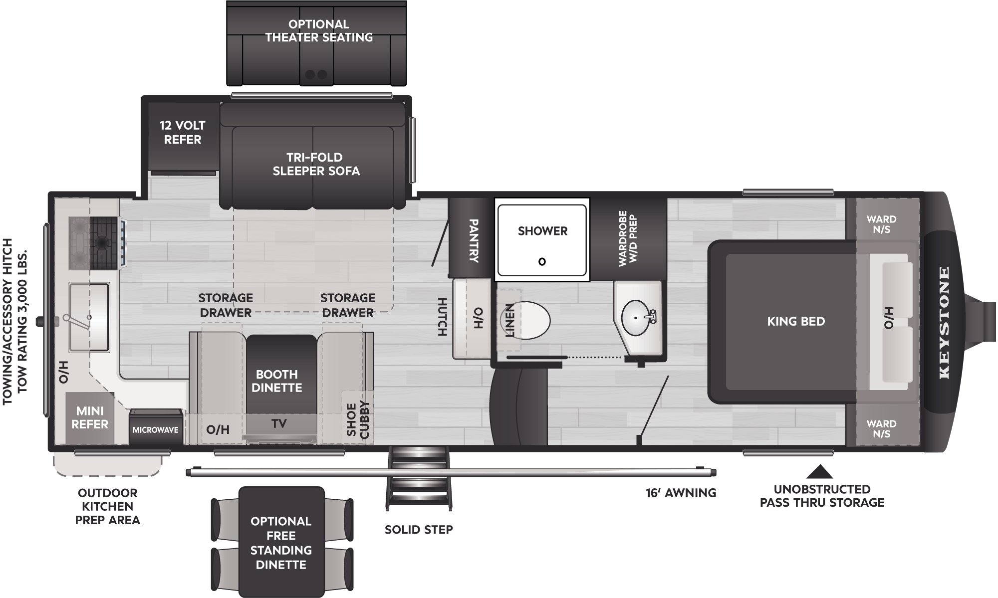 2026 Keystone Cougar Half-Ton (Fifth Wheel) 23MLE, $ 49,999