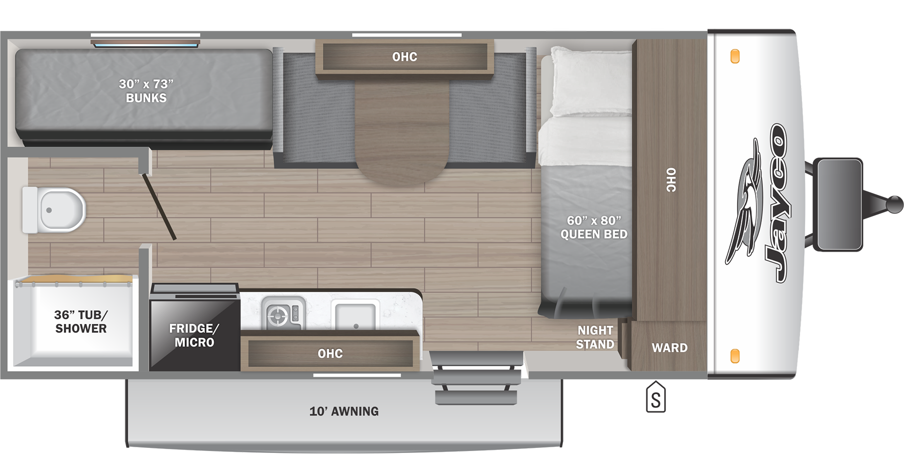 2026 Jayco Jay Feather Air SL 17BHSL, $ 14,999