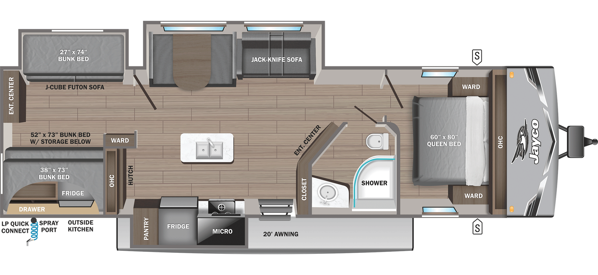 2027 Jayco Jay Flight 333BTS, $ 39,999