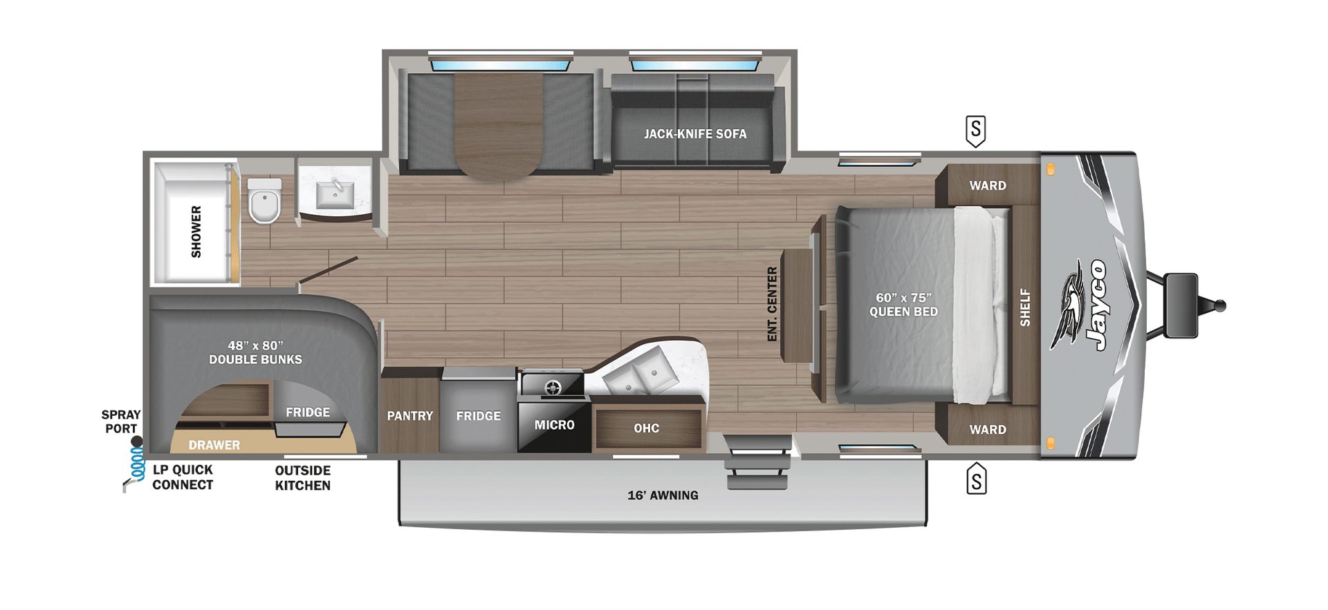 2027 Jayco Jay Flight 261BHS, $ 26,999