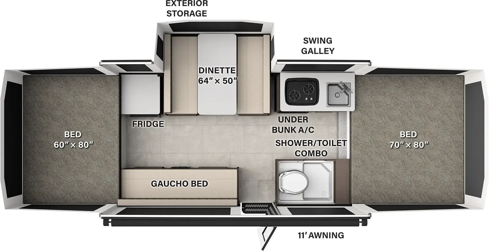 2026 Forest River Rockwood Freedom 2380FT, $ 18,999