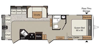 2013 Keystone Passport Super-Lite 280BH, $ 14,200