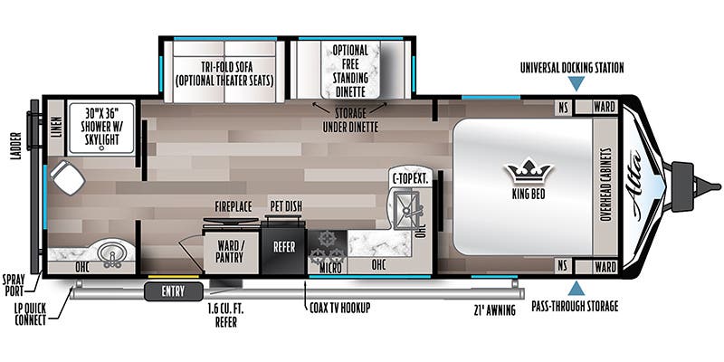 2024 East To West Alta 2600 KRB, $ 36,300
