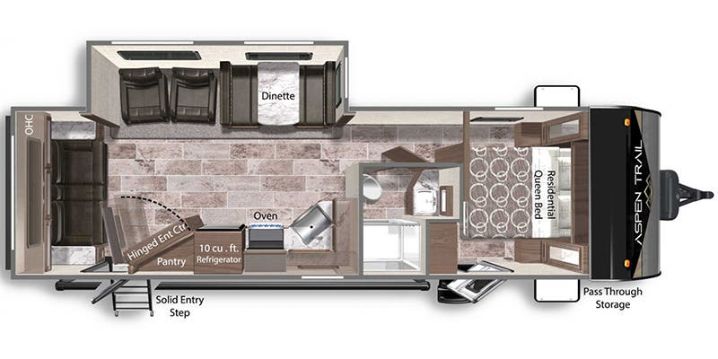 2022 Dutchmen Aspen Trail 2860RLS, $ 25,895