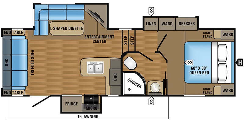 2017 Jayco Eagle HT 24.5CKTS, $ 26,700