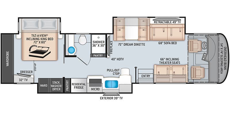 2022 Thor Motor Coach Palazzo 37.4, $ 197,250