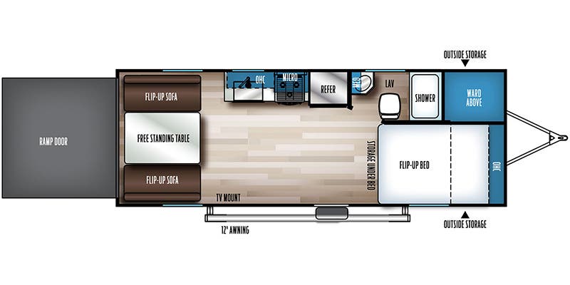 2025 Forest River Rogue SUT 23SUT, $ 35,800