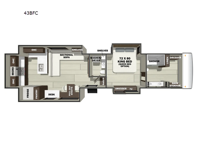 2026 Forest River Riverstone 43BFC, $ 221,497