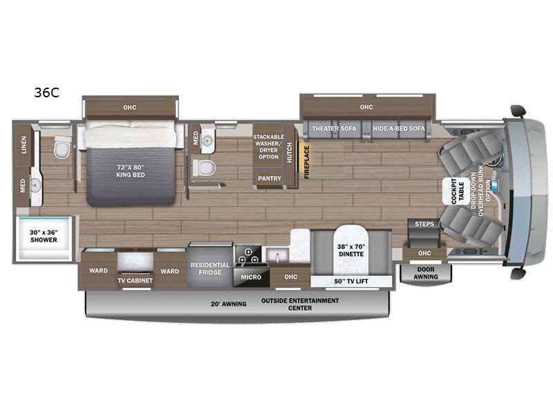 2027 Jayco Precept 36C, $ 257,025