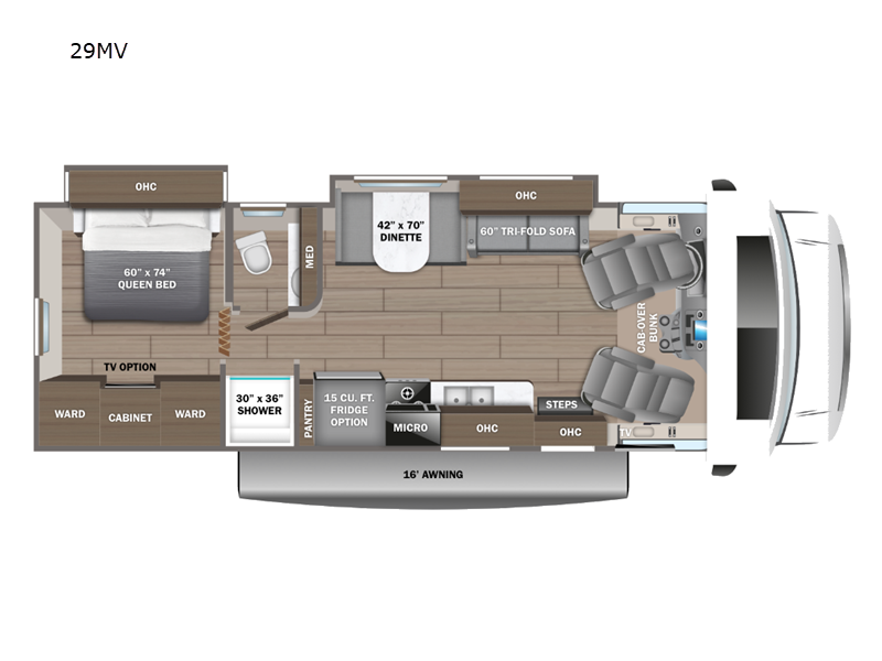 2027 Jayco Greyhawk 29MV, $ 185,918