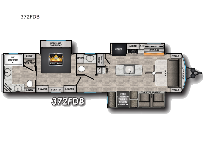 2026 CrossRoads Hampton HP372FDB, $ 102,877