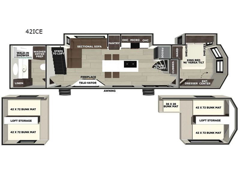 2026 Forest River Salem Grand Villa 42ICE, $ 89,823
