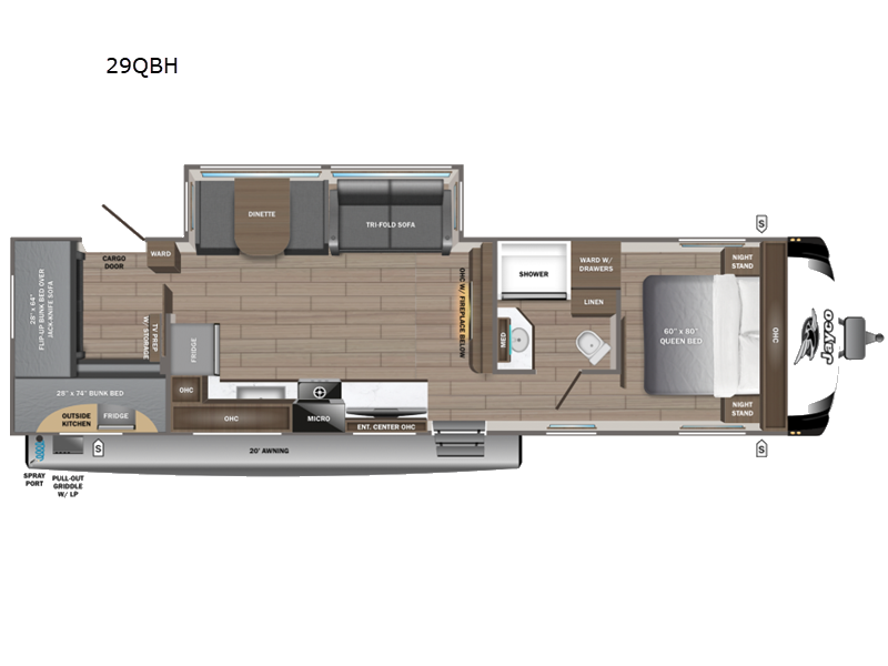 2027 Jayco Jay Feather 29QBH, $ 63,743