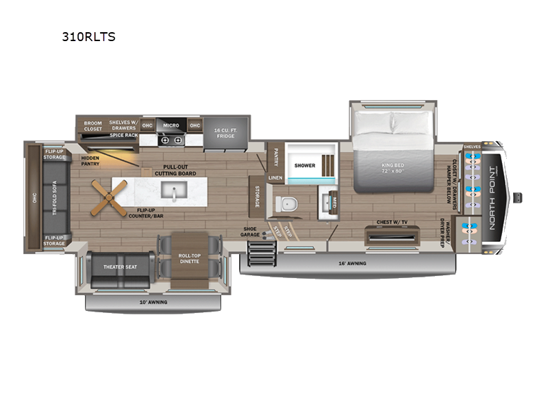 2027 Jayco North Point 310RLTS, $ 133,118