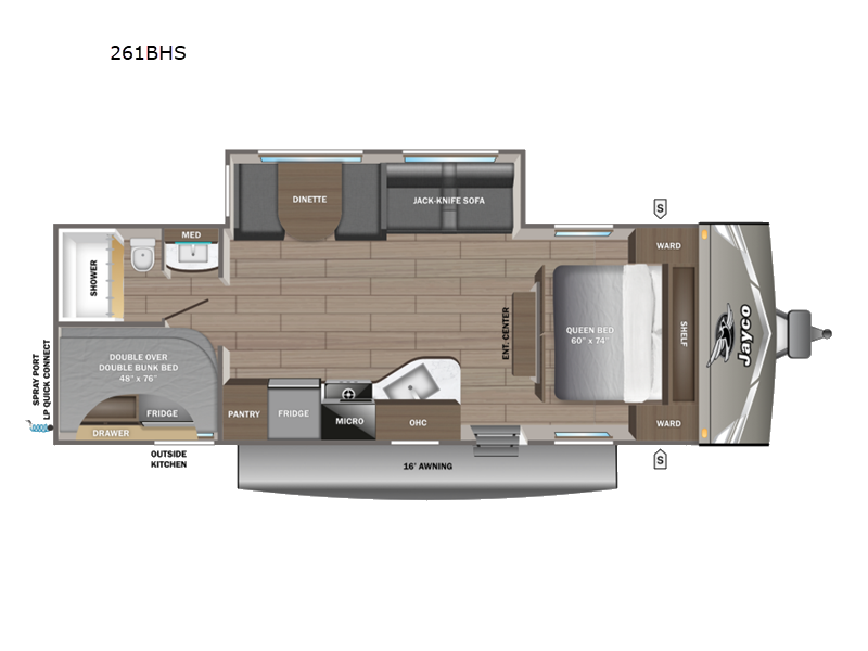 2027 Jayco Jay Flight 261BHS, $ 40,656