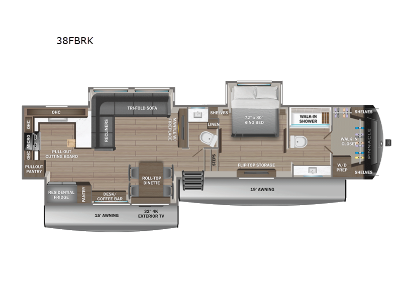 2026 Jayco Pinnacle 38FBRK, $ 158,297
