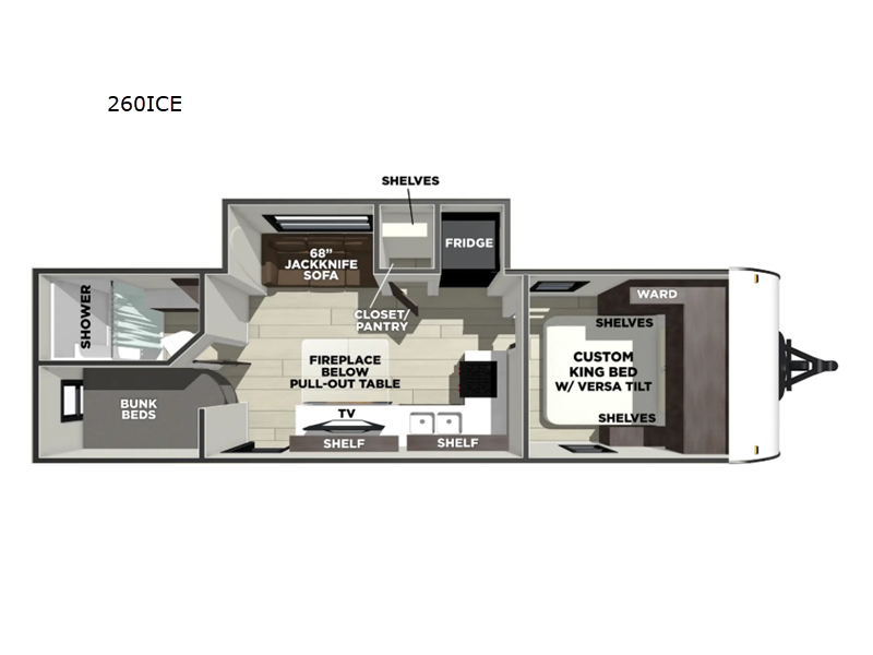 2026 Forest River Salem 260ICE, $ 49,914
