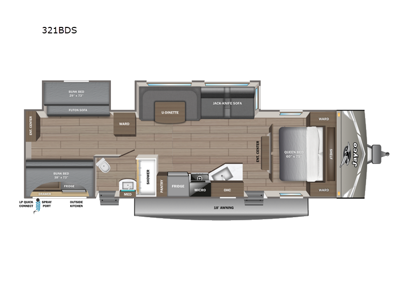 2027 Jayco Jay Flight 321BDS, $ 50,236