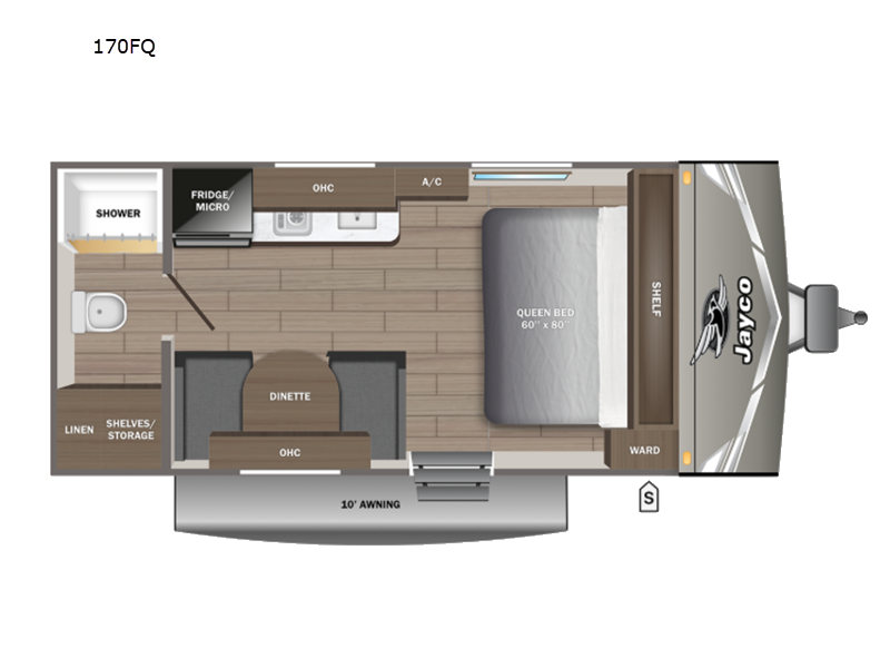 2027 Jayco Jay Flight 170FQ Sport Edition, $ 23,993