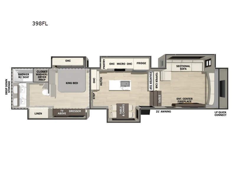 2027 Forest River Cedar Creek 398FL, $ 0
