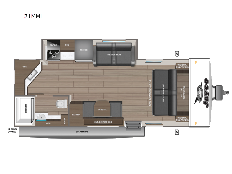 2027 Jayco Jay Feather 21MML, $ 51,728