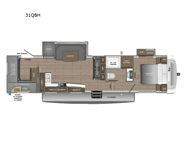2027 Jayco Eagle 31QBH, $ 74,993