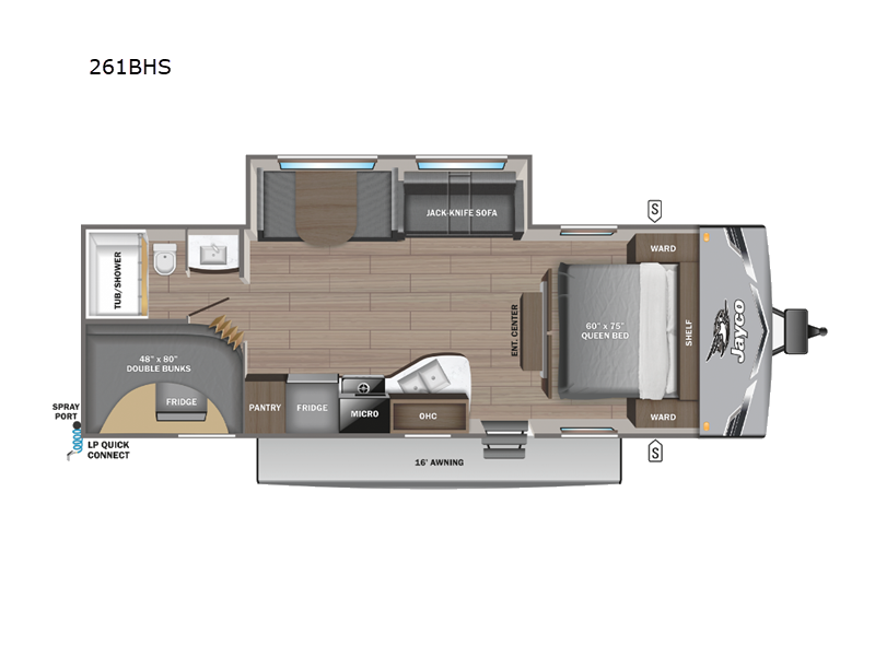 2026 Jayco Jay Flight SLX 261BHS, $ 39,006
